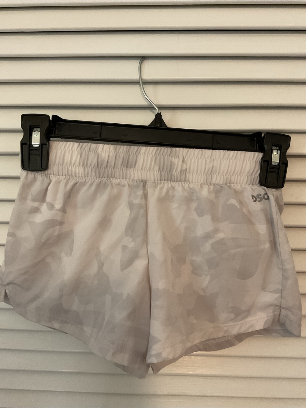 DSG Light Gray Camo kids Athletic Shorts